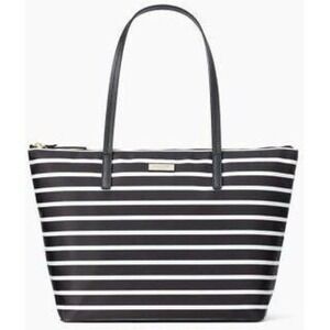 Kate Spade Lida May Street French Stripe B&W